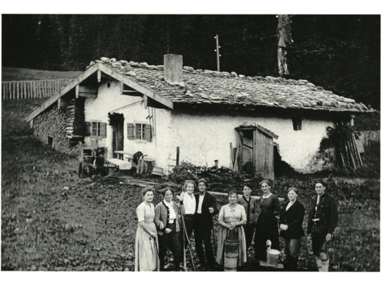 Steirerkaser, Unterbründling,1917, wurde 1987 abgerissen