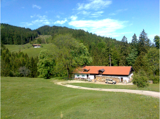 Gegen Nordwesten, im Hintergrund links die Winterstube, 2012