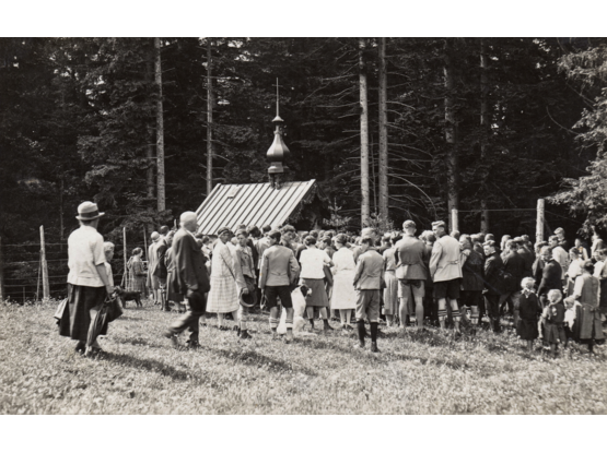 Einweihung der Almkapelle 1929