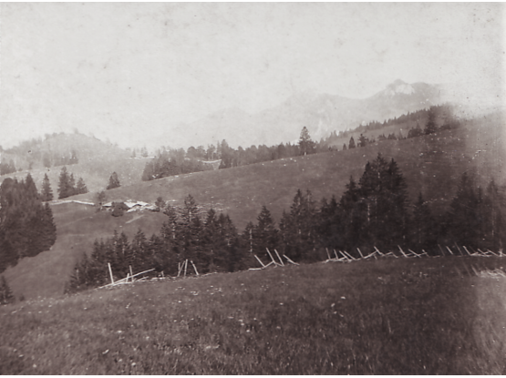 Blick von Westen um 1908